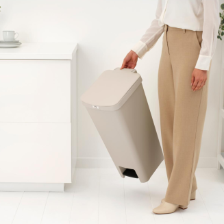 Kosz pedałowy Brabantia StepUp 40l Soft Beige - 11