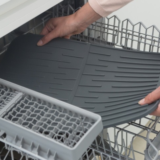 Brabantia dish mat 43x32cm dark gray - 6