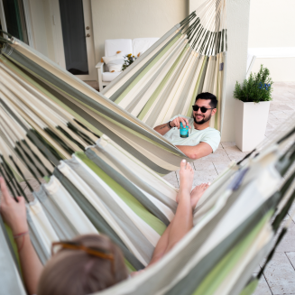 Fotel hamakowy La Siesta Domingo Cedar Kingsize - 6