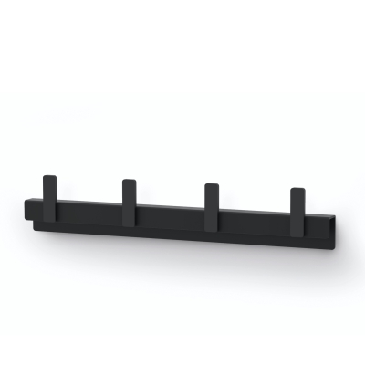  Zack Potes Black Towel Rack