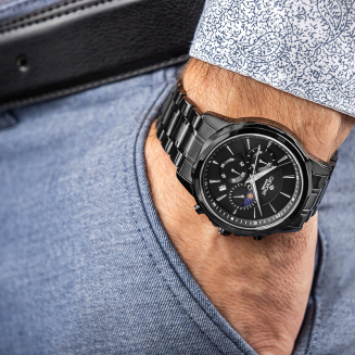 Zegarek Męski Giewont Chronograph Sapphire Czarny GW9460-B1 - 3