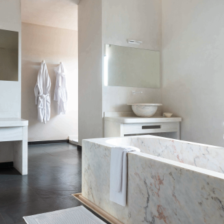 Dywanik łazienkowy Graccioza Bee Waffle Seamist 50x80 cm - 4