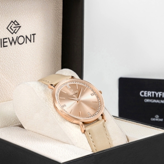 Zegarek Damski Giewont Sapphire Różowe Złoto GW5390-A5 - 9