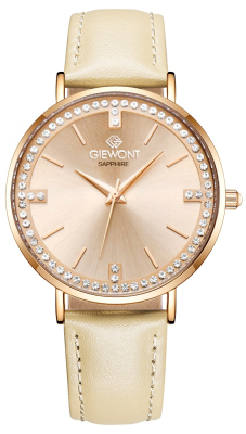 Zegarek Damski Giewont Sapphire Różowe Złoto GW5390-A5