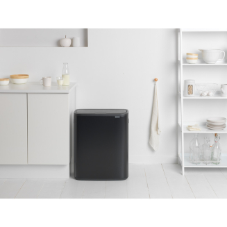  Brabantia Bo Touch Bin 2x30l, matte black - 13