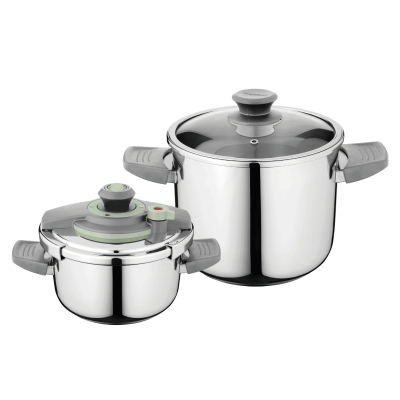 Zestaw szybkowarów BergHOFF Vita 4l + 7l