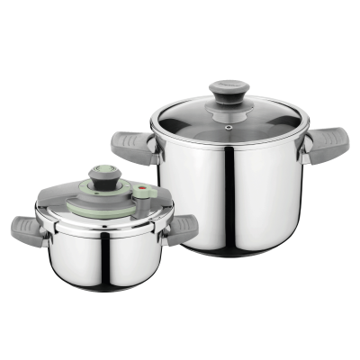 Zestaw szybkowarów BergHOFF Vita 4l + 7l