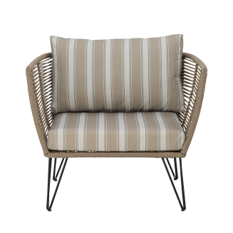 Zestaw poszewek na poduszki krzesła Bloomingville Mundo Beige - 2