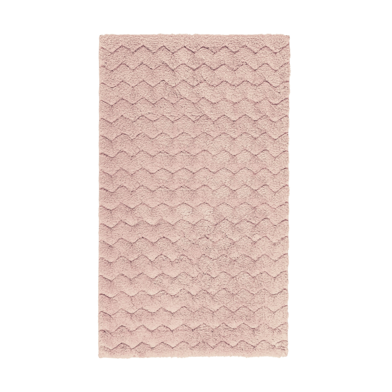 Dywanik łazienkowy Sorema Chevron Nude