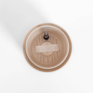 PLASTIA TOLITA Donica samonawadniająca okrągła 16 cm beżowy - 5