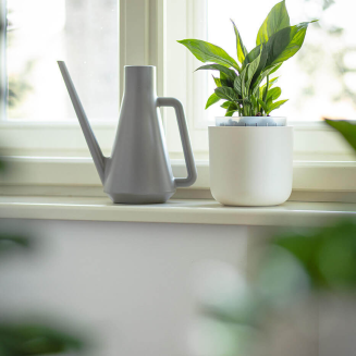 PLASTIA TOLITA Donica samonawadniająca okrągła 16 cm beżowy - 6