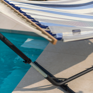  La Siesta Esterel Anthracite adjustable hammock stand - 10