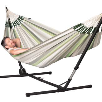  La Siesta Esterel Anthracite adjustable hammock stand - 2