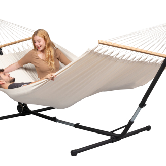  La Siesta Esterel Anthracite adjustable hammock stand - 3