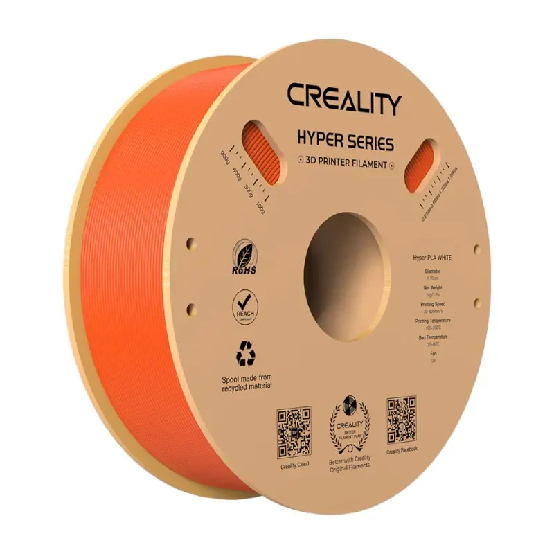 Filament CREALITY Hyper PLA (pomarańczowy)