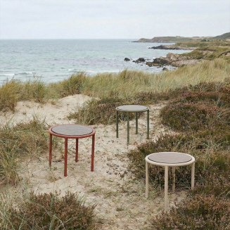 Stolik ogrodowy SACKit Mollis Side Table Renesse Chestnut ∅50 cm - 6