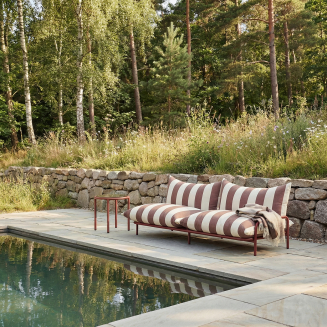 Stolik ogrodowy SACKit Mollis Side Table Renesse Chestnut ∅50 cm - 2