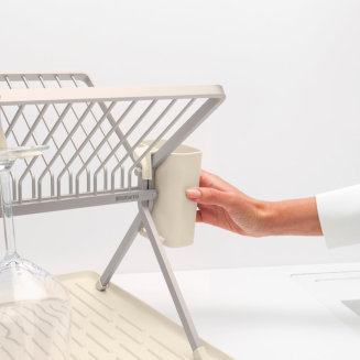 Ociekacz do naczyń składany Brabantia SinkSide Large Soft Beige - 8