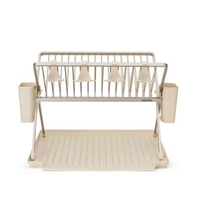 Ociekacz do naczyń składany Brabantia SinkSide Large Soft Beige