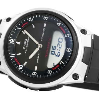 Zegarek Męski CASIO DUAL AW-80-1AVDF + BOX - 4