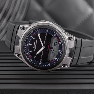 Zegarek Męski CASIO DUAL AW-80-1AVDF + BOX - 6