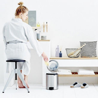 Brabantia NewIcon bathroom basket 5l, FPP matt steel - 4