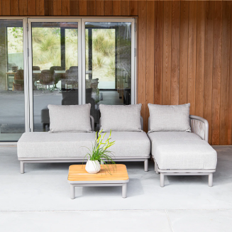 Sofa ogrodowa SACKit Kirra Lounge Sofa 3 Seater Open End Sand - 12