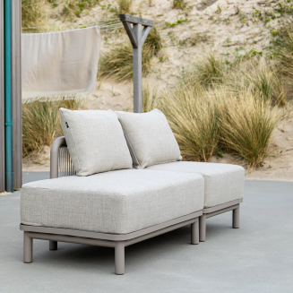 Sofa ogrodowa SACKit Kirra Lounge Sofa 3 Seater Open End Sand - 13