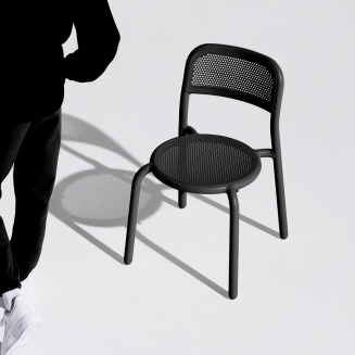 Krzesło ogrodowe Fatboy Chair Toní Anthracite - 4