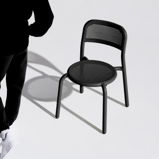 Krzesło ogrodowe Fatboy Chair Toní Anthracite - 4