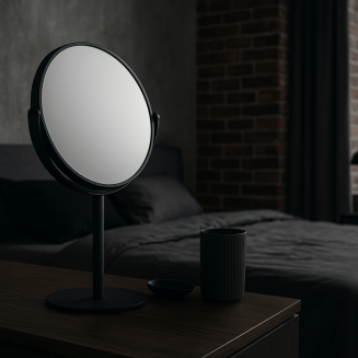  Zack Olomo 3x | 1x Black Magnifying Mirror - 3