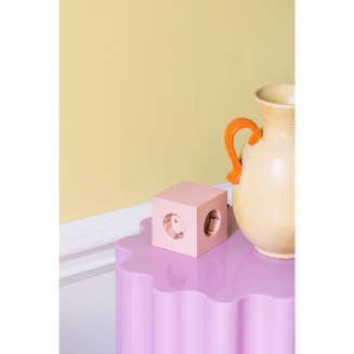 Listwa zasilająca Avolt Square 1 z podwójnym USB-C 30 W i podstawą magnetyczną 3 m różowy - 4