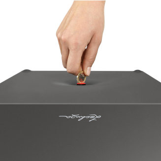 Donica Lechuza Canto Premium 40 kostka biały połysk - 4