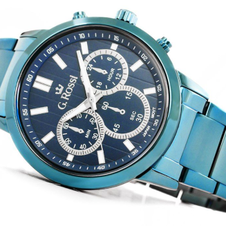 Zegarek Meski G.Rossi 10762B-6F1 + BOX - 4