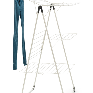 Trójpoziomowa suszarka Brabantia kremowy 131 cm - 2