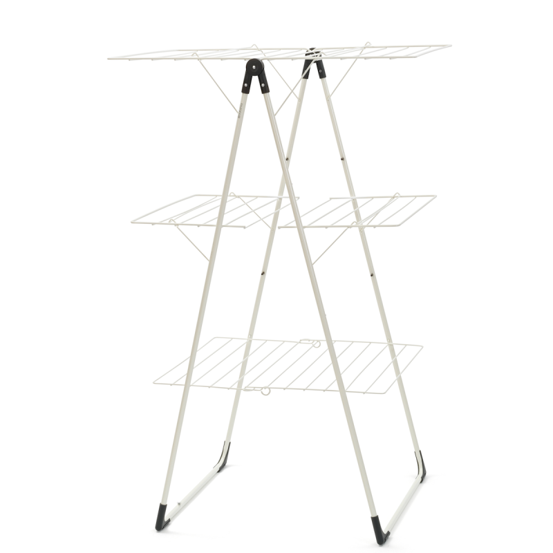  Brabantia three-tier dryer, cream, 131 cm