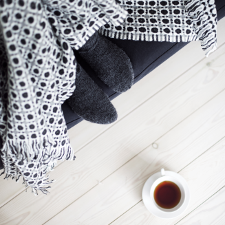 Koc Lapuan Kankurit Corona grey-black 130x170 cm - 3