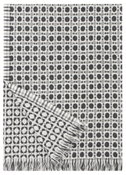 Koc Lapuan Kankurit Corona grey-black 130x170 cm