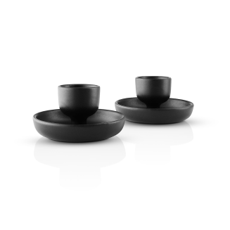 Kieliszek na jajko Eva Solo Nordic Kitchen Black 2 szt. - 2