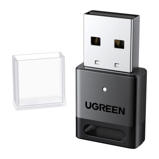 Adapter Bluetooth 6.0 Ugreen CM748, USB, zasięg 20m (czarny) - 2