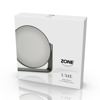 Lusterko kosmetyczne 5x powiększające Zone Denmark Ume Olive Green - 2