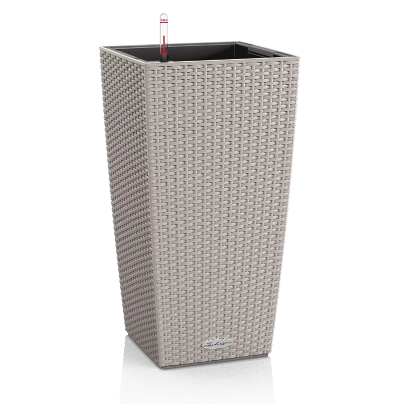 Donica Lechuza Cubico Cottage 30 | 40 piaskowy brąz