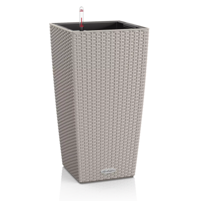 Donica Lechuza Cubico Cottage 30 | 40 piaskowy brąz