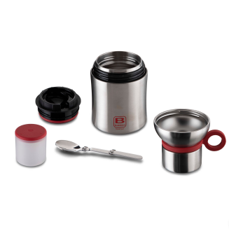 Pojemnik na lunch Casa Bugatti B BOTTLES Steel Brushed 500 ml - 3