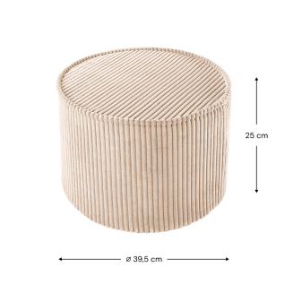 Pufa dziecięca Wigiwama Pouffe Brown Sugar - 5