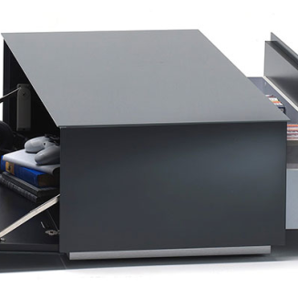 Stolik kawowy z półką i szafką Munari Modena 120x60x36cm 4 kolory - 2