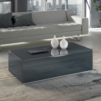 Stolik kawowy z półką i szafką Munari Modena 120x60x36cm 4 kolory - 5