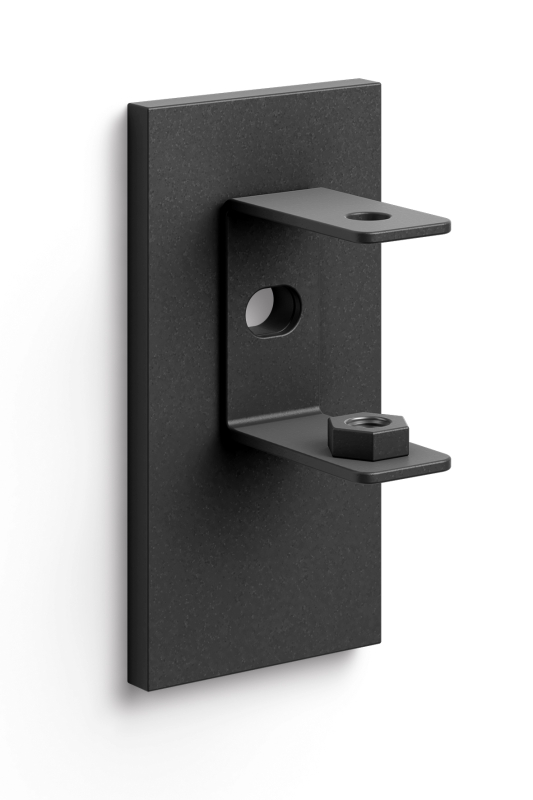 Glue adapter for Zack Linea series black 2 pieces