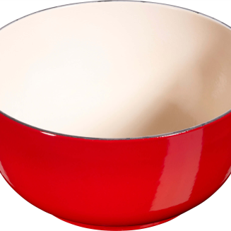 Zestaw do fondue Staub - 20 cm, Czerwony - 3