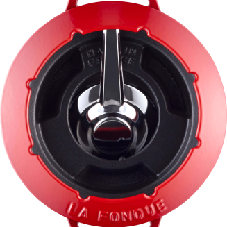 Zestaw do fondue Staub - 20 cm, Czerwony - 6